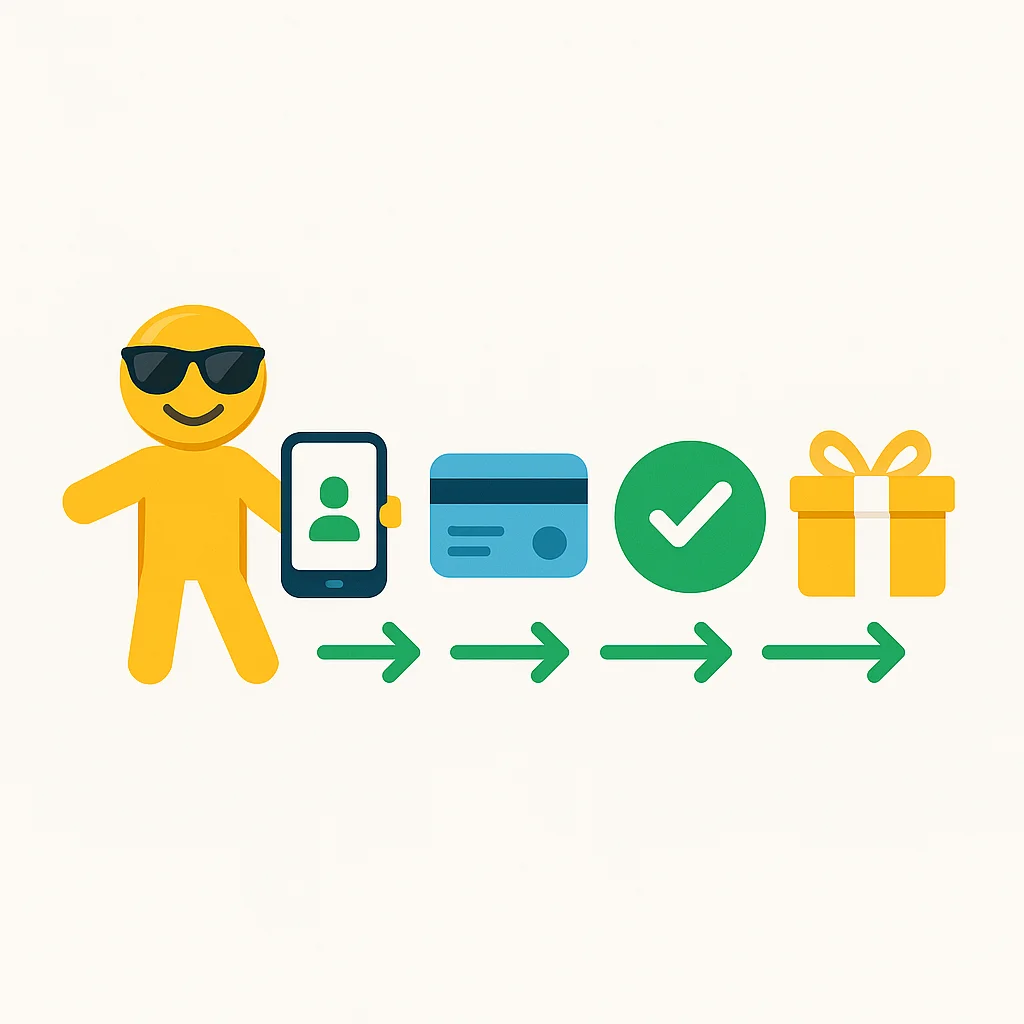 Como ativar o bónus – Passos (Mobile)